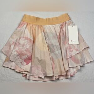 Lululemon Court Rival Tennis High-Rise Skirt Long Multi Women’s Sz 8 NWT